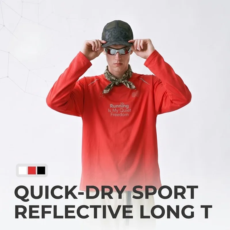 Hiking - T-shirt de sport réfléchissant pour la