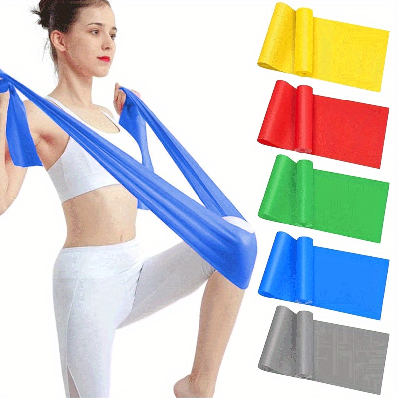 Pilates Bar Kit With Resistance Bands - Paquet de 4 bandes de résistance