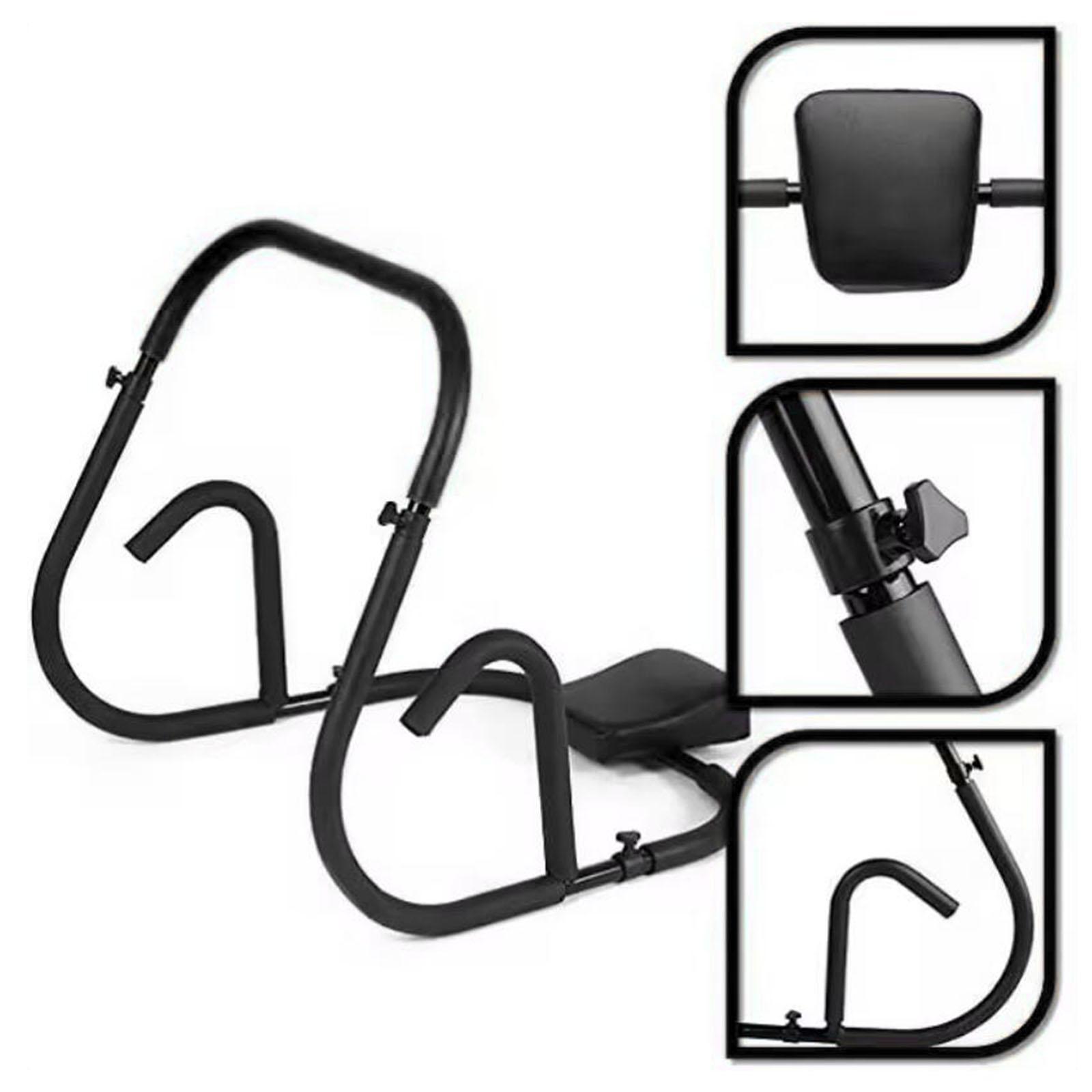 Ab Roller Wheel With Elbow Support - Machine abdominale Portable en métal, cruncher,