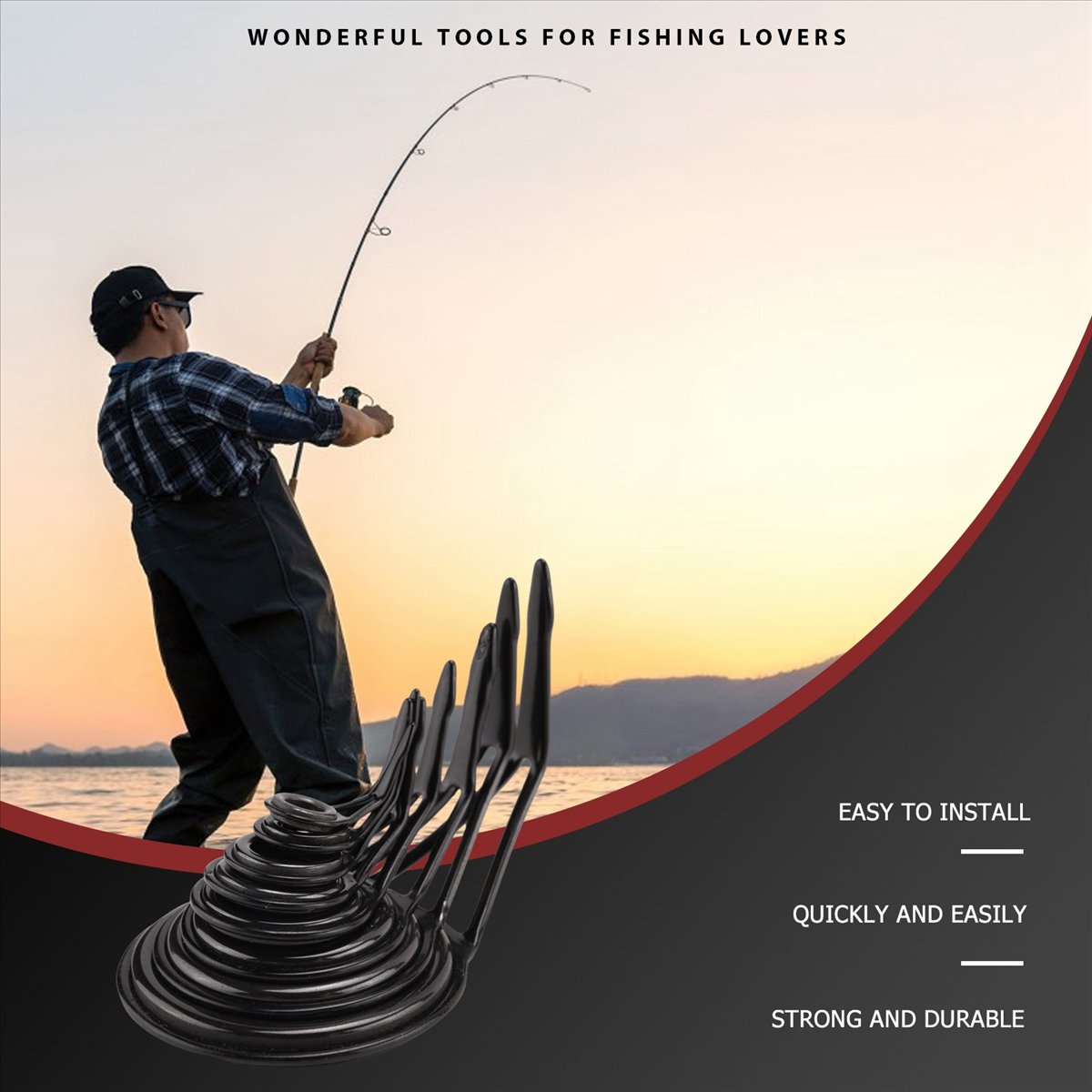 NOUVEAU : Ensemble de 8 anneau - Fishing avis et prix