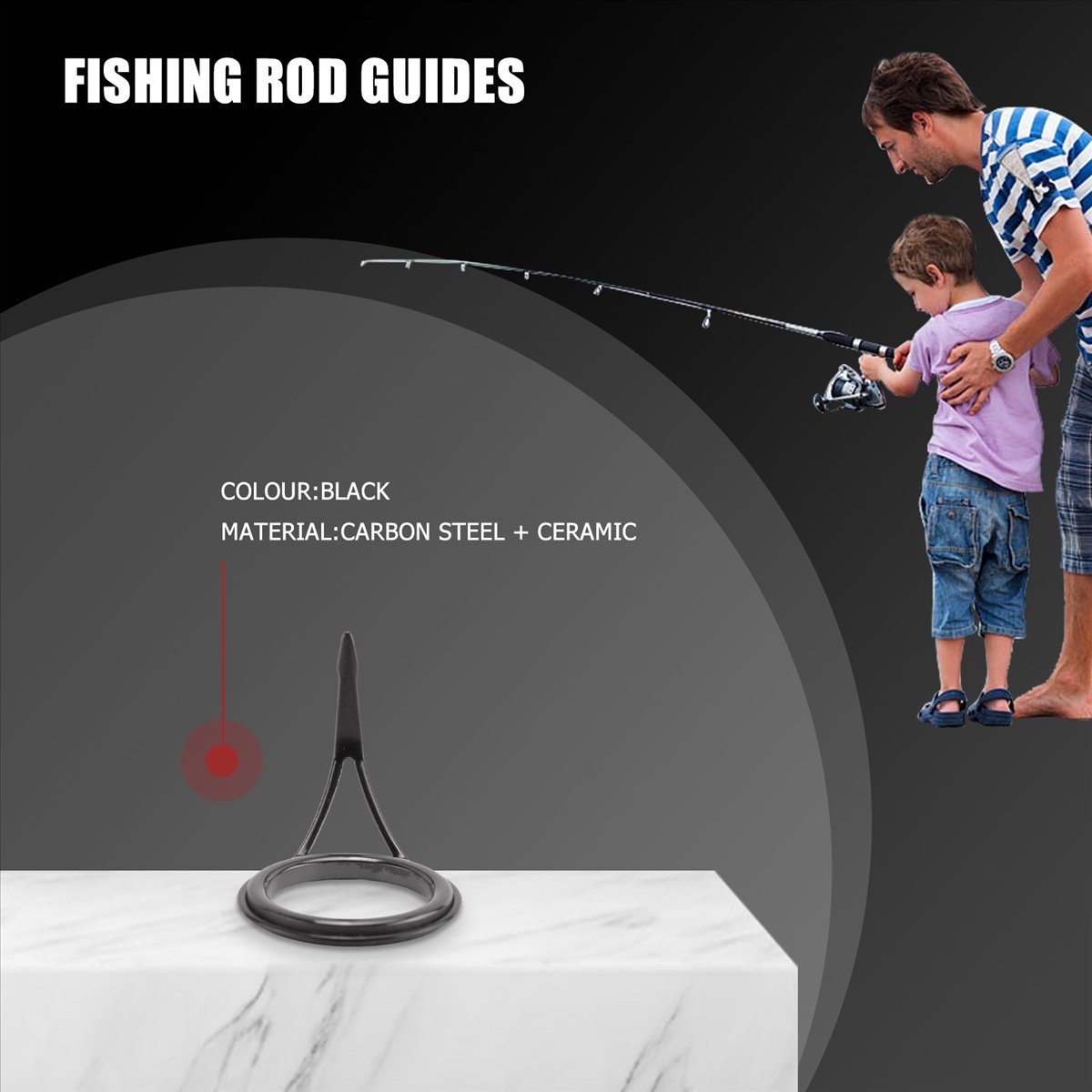 NOUVEAU : Ensemble de 8 anneau - Fishing avis et prix