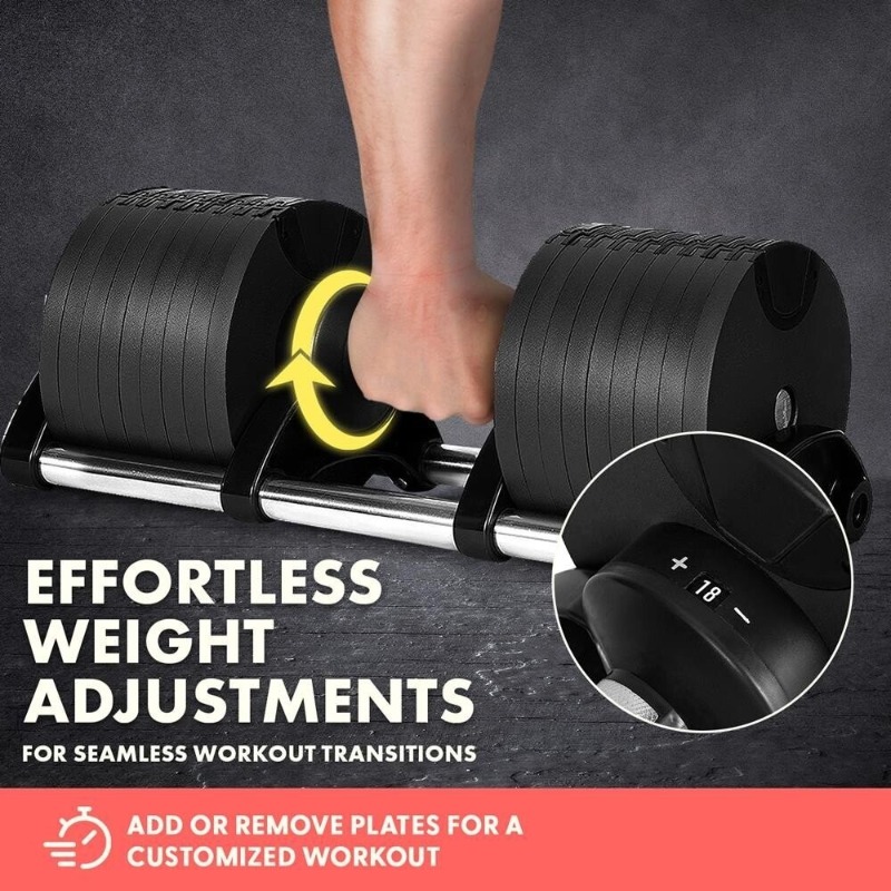 Équipement de fitness de grand - Adjustable Dumbbell Pair 40Kg avis et prix