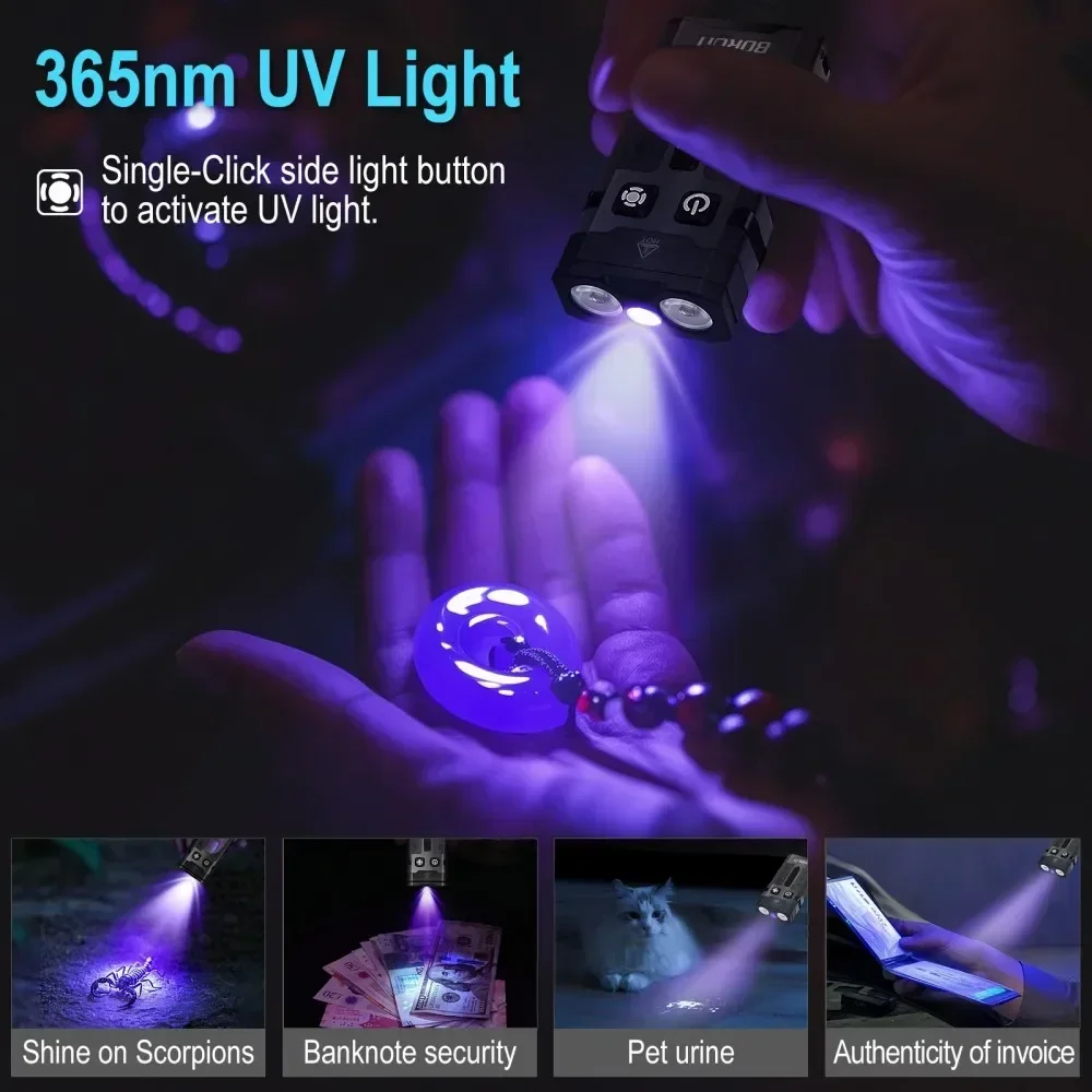 BORUiT EV20 1100LM EDC UV port - Fishing avis et prix