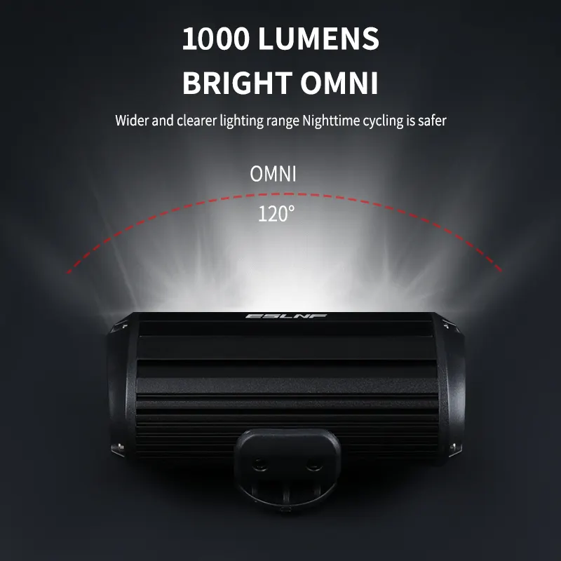 Phare de vélo de route en alli - Rechargeable Bicycle Headlight 1000 Lumen avis et prix