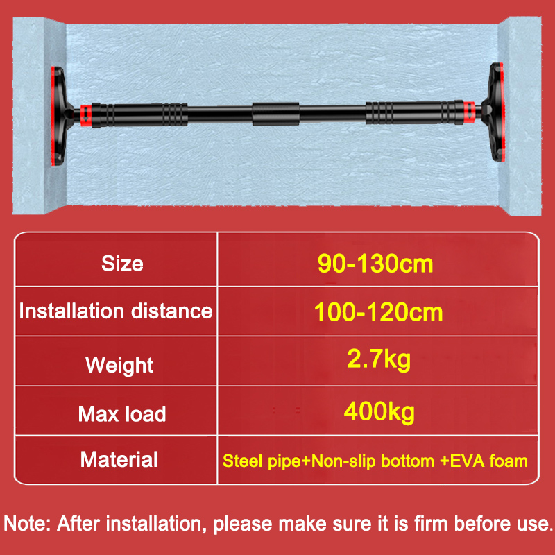 Barre de traction réglable 90- - Door Pull Up Bar No Screw avis et prix