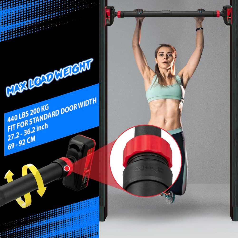 Barre de traction réglable pou - Door Pull Up Bar No Screw avis et prix