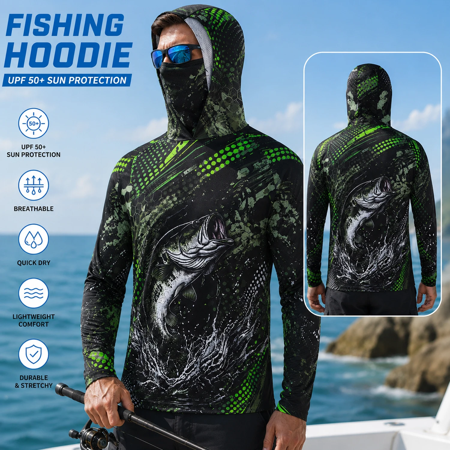Chemise de pêche à manches lon - Hiking avis et prix